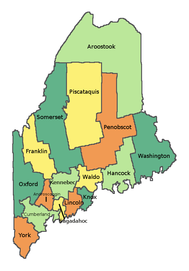 Washington county maine nudes - 🧡 Maine County Map.